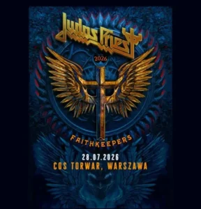 judas priest ; the Shield of Invincible tour , warsaw 2026