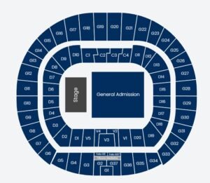 PGE Narodowy seating map, Warsaw