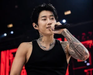 Jay Park performing live, COS Torwar Warsaw 2026 concert with LNGSHOT